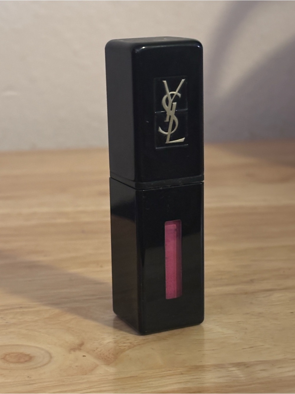 YSL (Yves Saint Laurent) Vinyl Cream Lip Stain, Shade 405 “Explicit Pink”